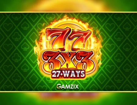 3х3 27  Ways