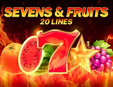 Sevens & Fruits: 20 lines